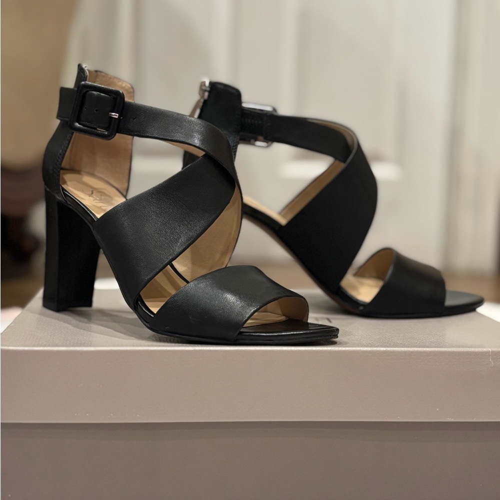 Franco Sarto Black Habra Heels